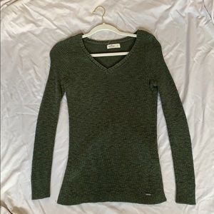 Hollister Forest Green Knitted Long sleeves